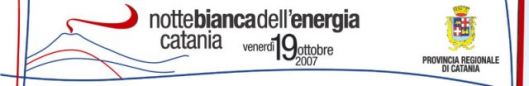 Notte Bianca dell'Energia - Catania